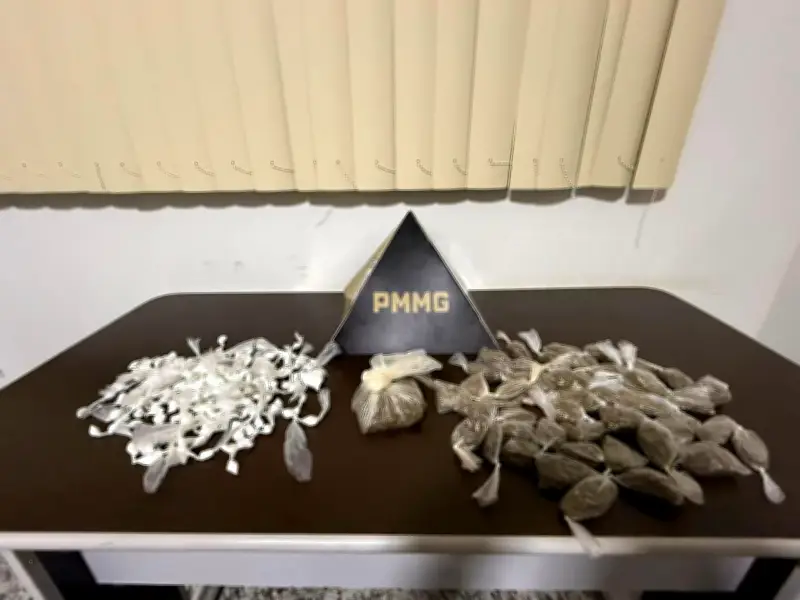 Homem e dois adolescentes detidos por tráfico de drogas em Conselheiro Pena