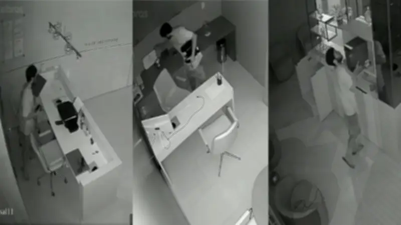 Homem invade clínica com 19 câmeras, furta eletrônicos e é preso em Vitória
