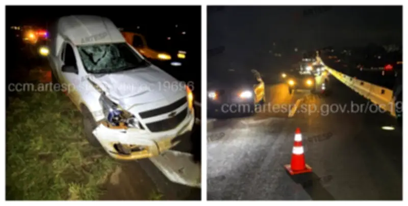 Homem morre atropelado na Rodovia Washington Luís em São Carlos