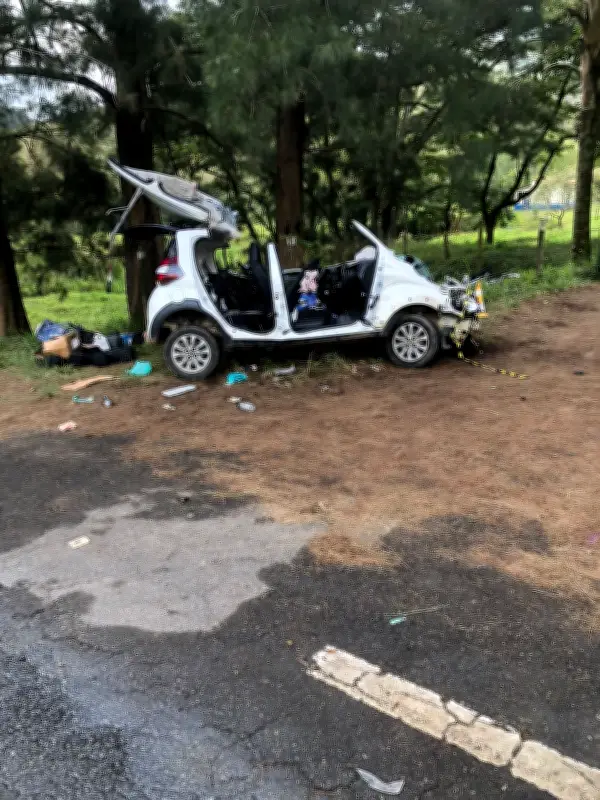 Homem morre em colisão entre carro e ônibus na RJ-153 em Barra Mansa