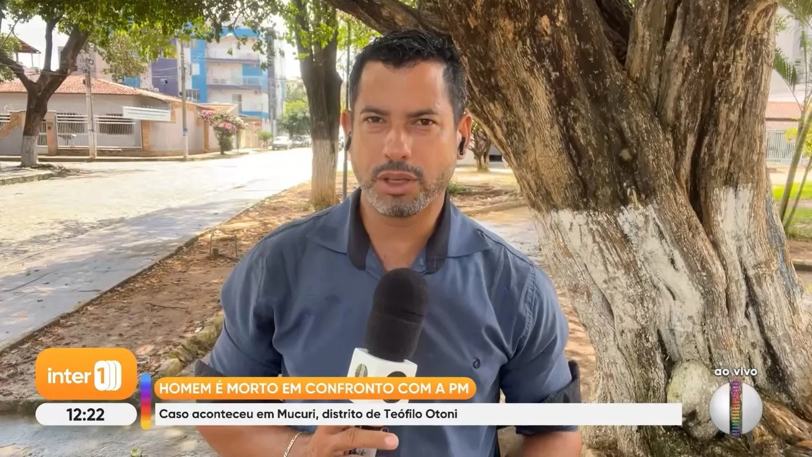Homem morre em confronto com a PM em distrito de Teófilo Otoni