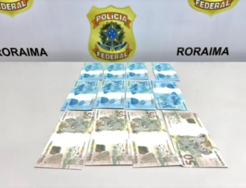 Homem é preso ao receber R$ 1 mil em cédulas falsas em Boa Vista