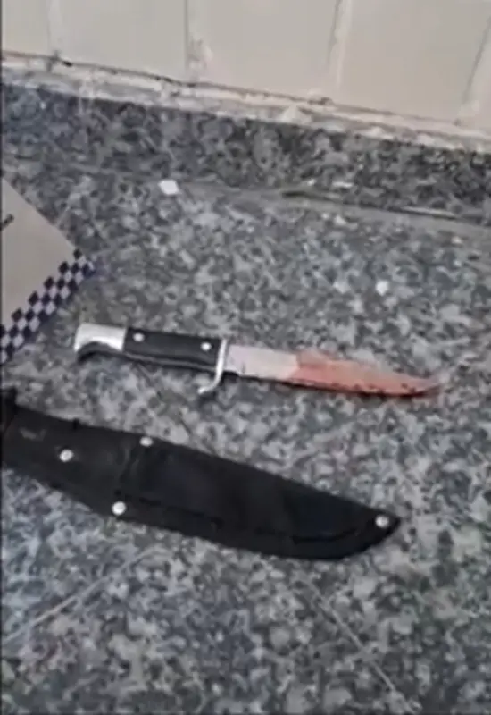 Homem preso após esfaquear vítima no pescoço em Cabo Frio