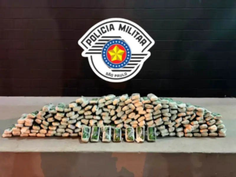 Homem é preso com 200 tijolos de maconha em rodovia em Avaré