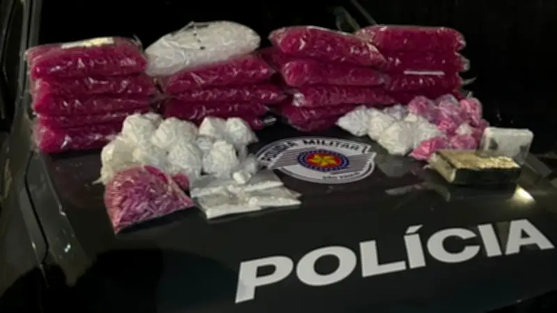 Homem é preso com mais de 6 kg de cocaína em operação do BAEP em Jacareí