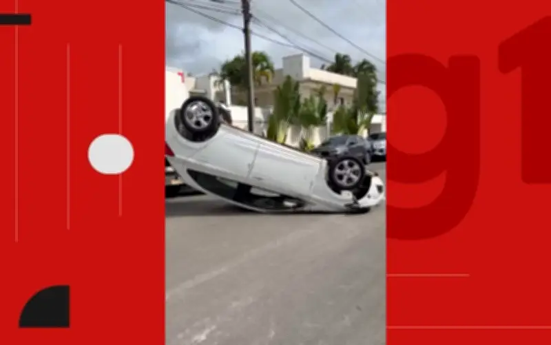 Homem preso por roubar e capotar carro em Santo Antônio de Jesus
