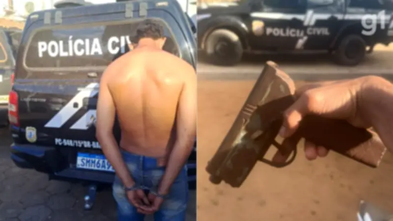 Homem preso suspeito de tentar matar adolescente em Grajaú no MA