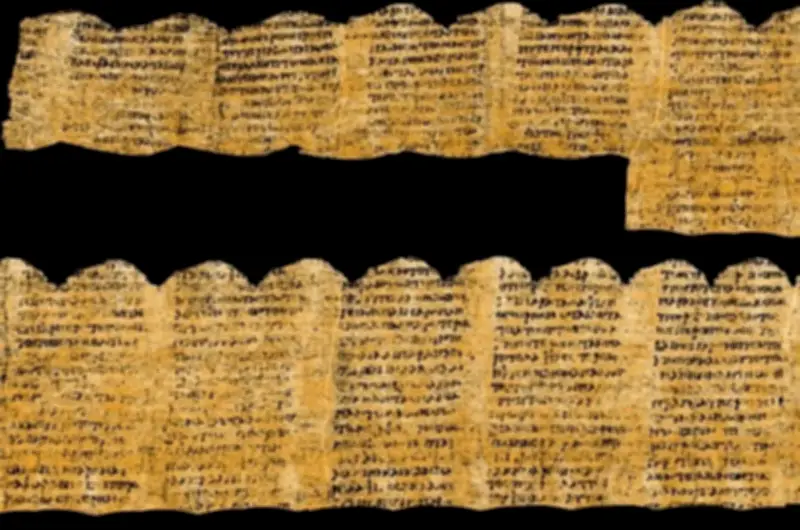 IA decifra pergaminho de Herculano queimado há 2 mil anos
