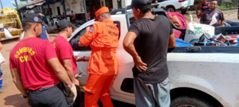Idosa de 108 anos é resgatada após ficar presa em carro no Amazonas