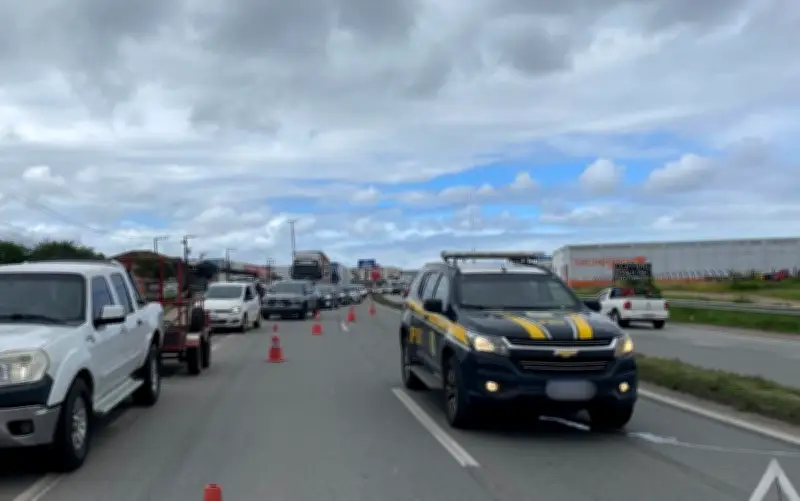 Idosa de 75 anos morre atropelada na BR-101 em Nossa Senhora do Socorro