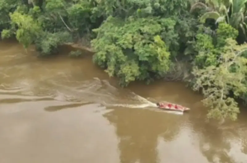 Idoso de 67 anos desaparece após naufrágio de canoa no rio Anauá, em Roraima
