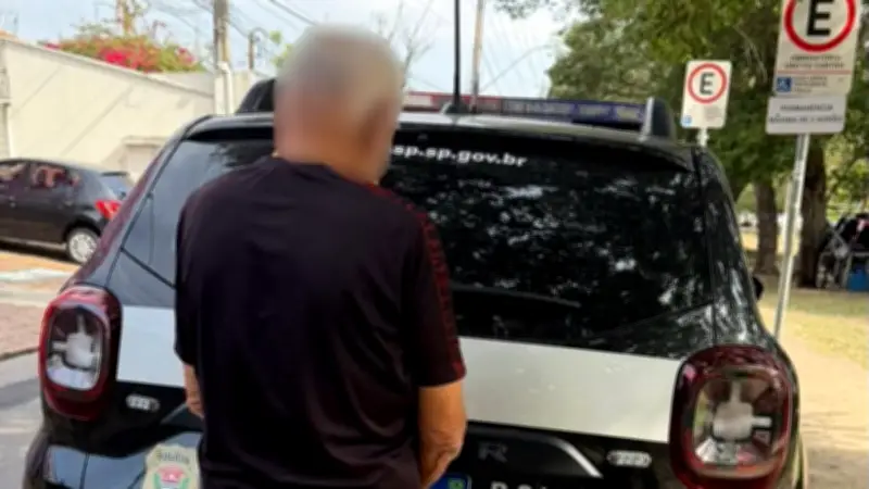 Idoso de 80 anos é preso suspeito de abusar de menino de 12 anos em Itu