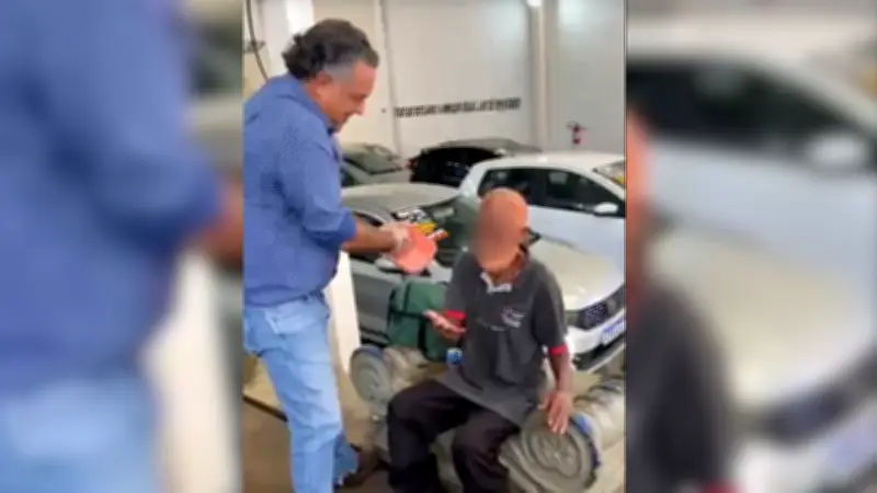 Idoso em situação de rua tem cabelo e barba tingidos por empresário em SP