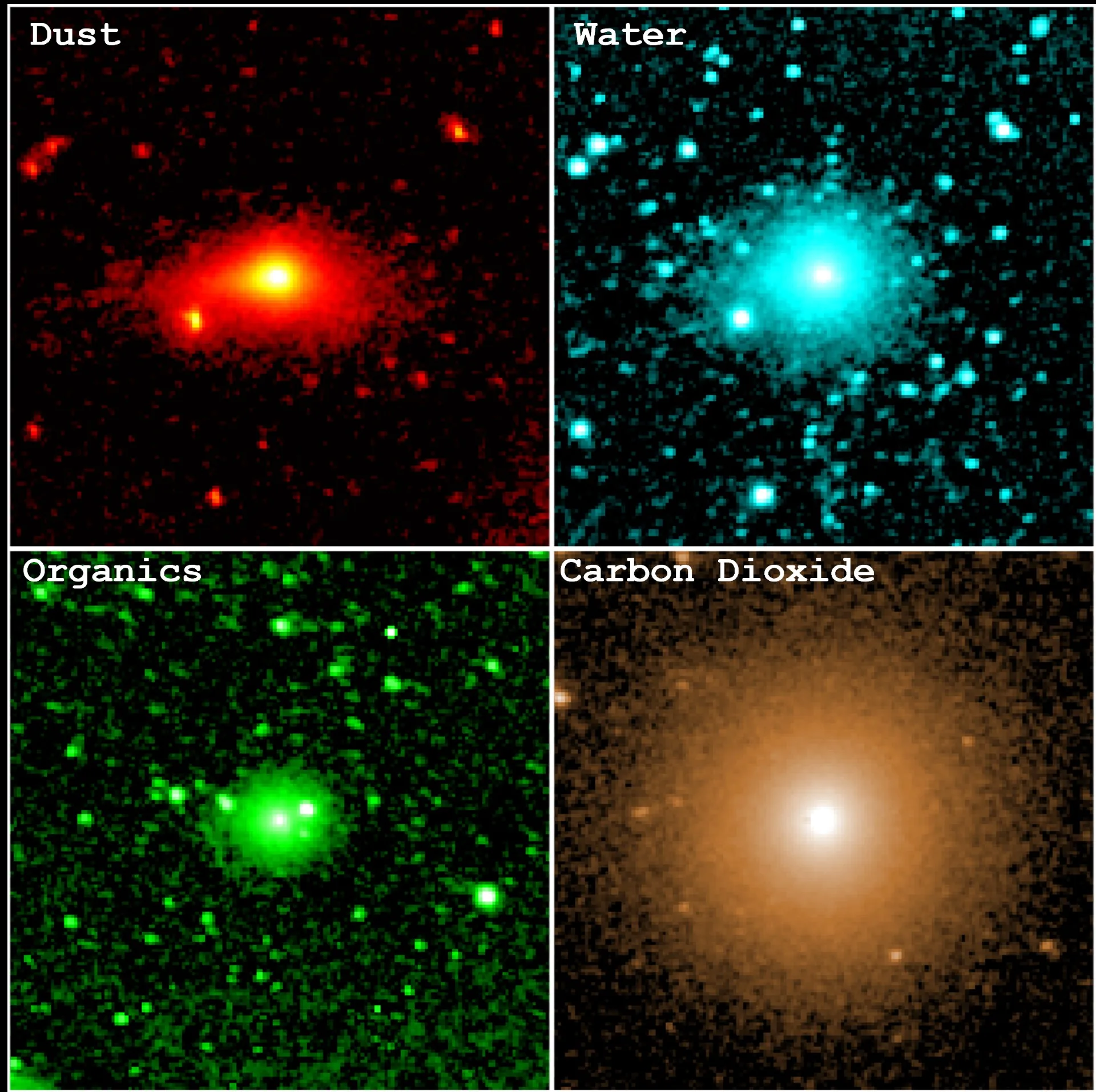 Novas imagens do telescópio SPHEREx revelam composição do cometa interestelar 3I/ATLAS