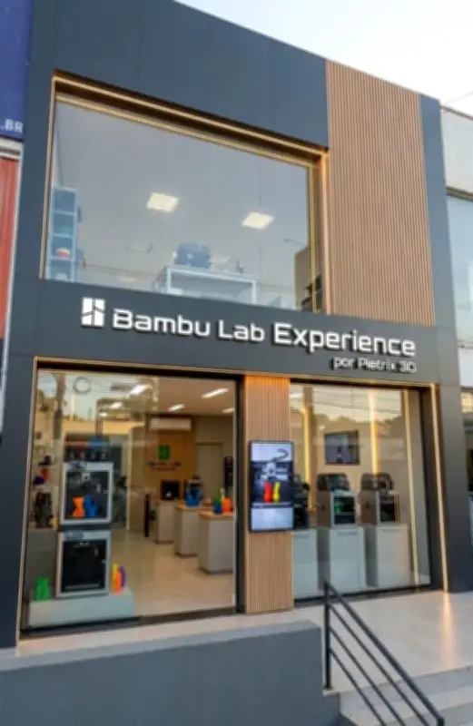 Impressão 3D em Goiânia: Pietrix 3D inaugura nova loja da Bambu Lab