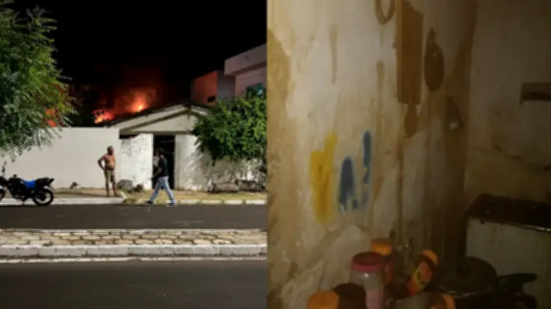 Incêndio atinge casa em Oeiras, Piauí; ninguém fica ferido