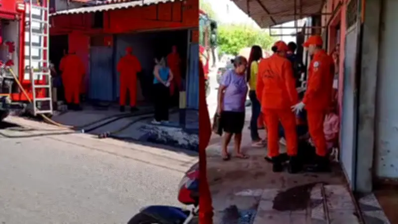Incêndio de pequena proporção atinge casa na Zona Sul de Teresina