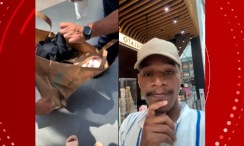 Influenciador Junior Caldeirão denuncia racismo em loja na Itália