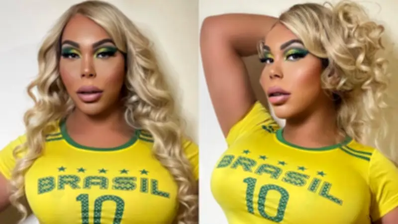 Influenciadora trans Suellen Carey revela 'futebolfobia' e trata em terapia