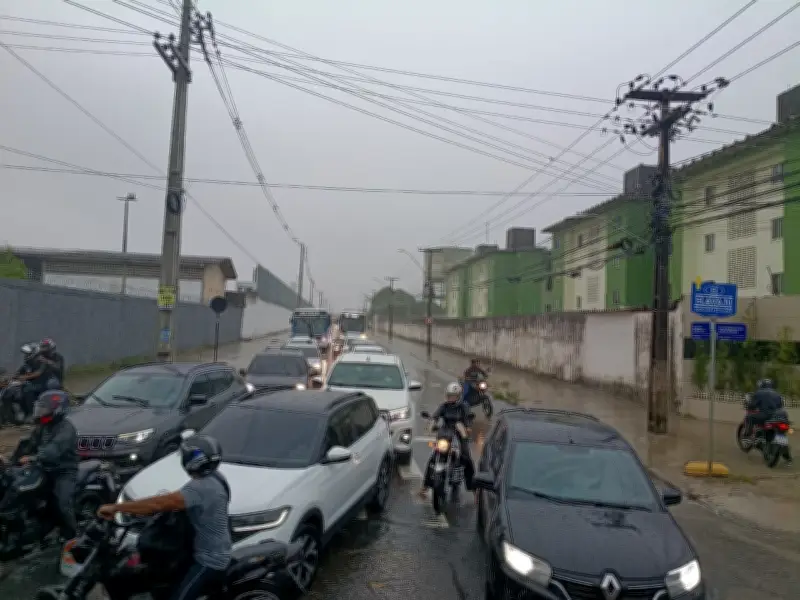 Inmet alerta para chuvas intensas em 94 cidades da Paraíba até domingo