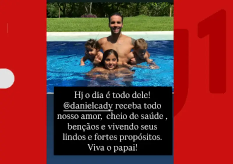 Ivete Sangalo homenageia ex-marido Daniel Cady em seu aniversário de 41 anos