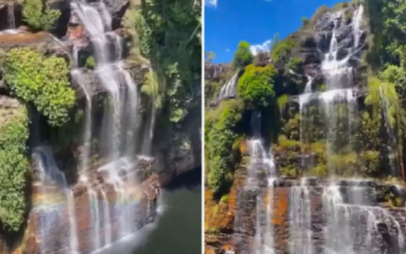 Jovem de 22 anos morre afogado em cachoeira na Chapada dos Veadeiros