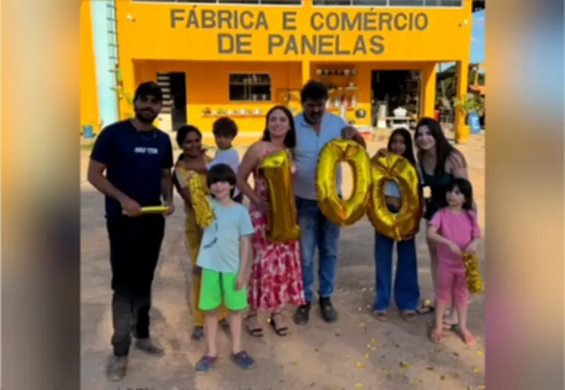Jovem viraliza ao mostrar rotina em carvoaria no Tocantins