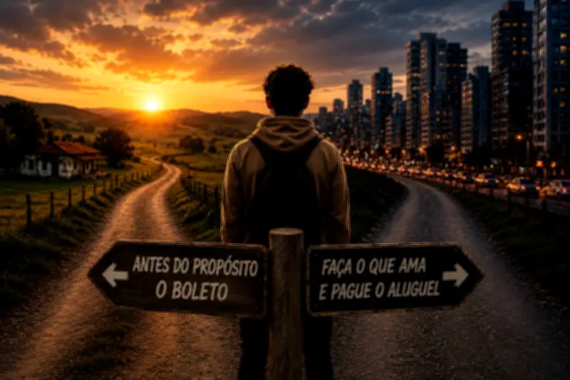 Jovens trocam carreira perfeita por estabilidade financeira e segurança