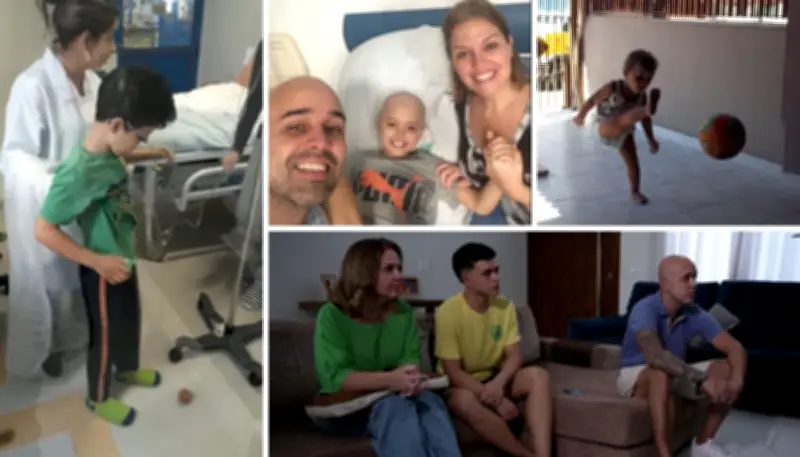 Jovens vencem leucemia e depressão com a ajuda do futebol