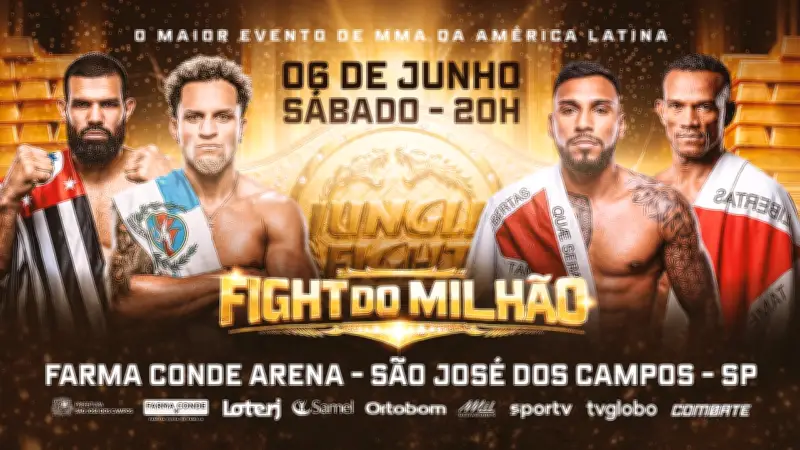 Jungle Fight 151: Card Completo com Semifinais do Fight do Milhão