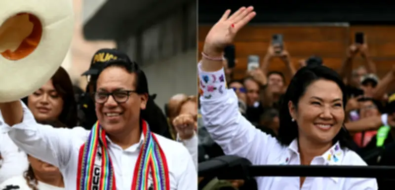 Keiko e Sánchez disputam voto a voto a presidência do Peru no segundo turno