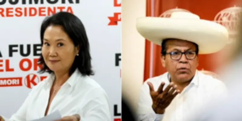 Keiko Fujimori e Roberto Sánchez encerram campanhas no Peru
