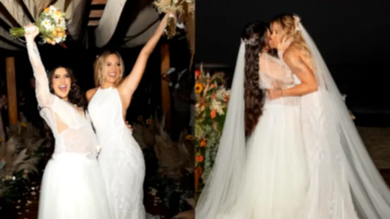 Lauana Prado e Tati Dias sofrem ataques após casamento intimista em Ubatuba