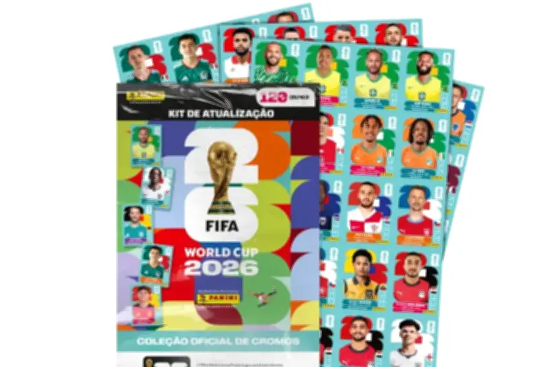 Álbum da Copa 2026 ganha Update Set com Neymar e Neuer