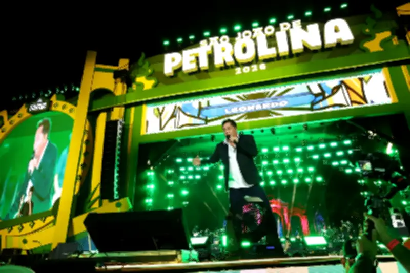 Leonardo recebe R$ 950 mil por show no São João de Petrolina