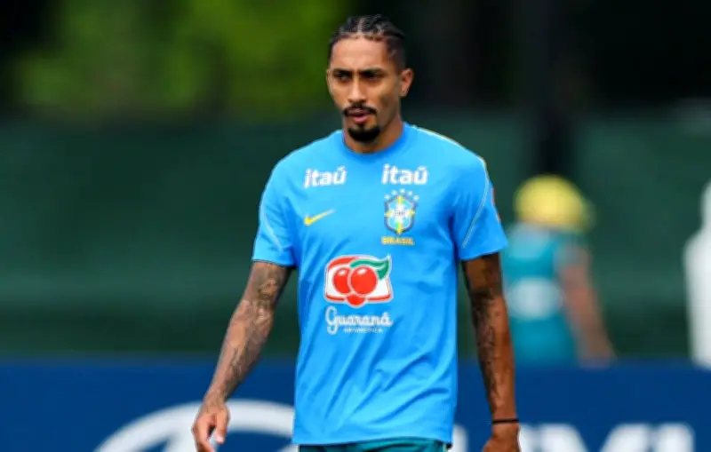 Lesão de Raphinha na coxa direita preocupa seleção brasileira na Copa