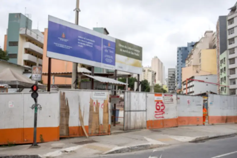 Linha 6-Laranja pode não ter estação 14 Bis pronta até 2027