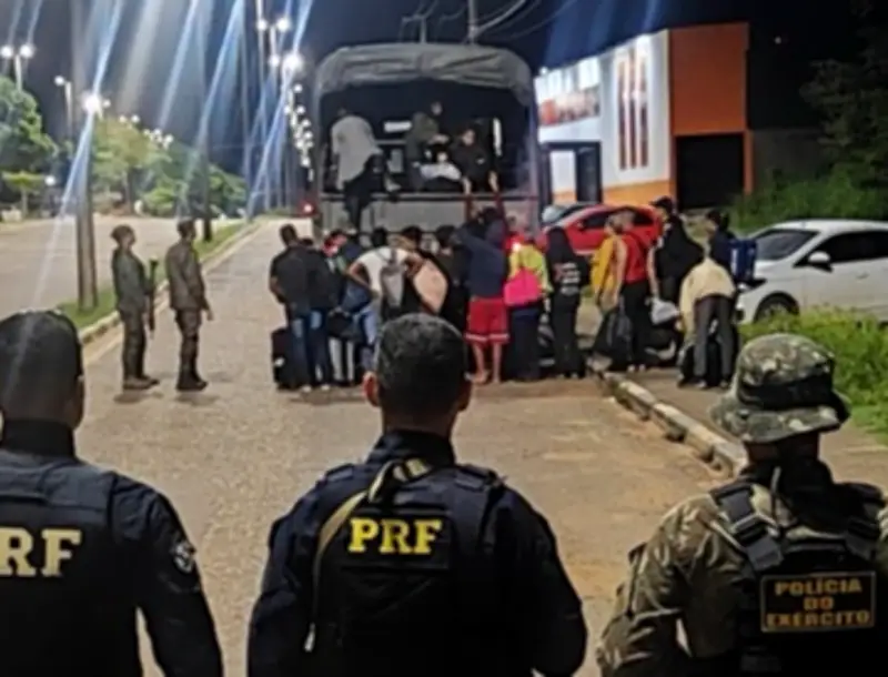 Mais 35 cubanos resgatados ao atravessar ponte em Roraima