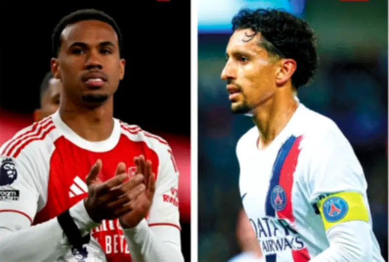 Marquinhos e Gabriel Magalhães: rivais na final da Champions, aliados na Copa do Mundo
