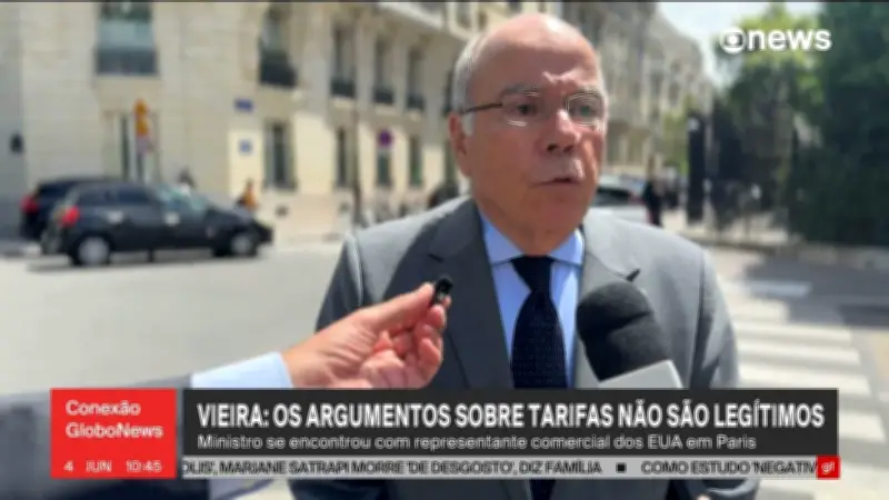 Mauro Vieira: argumentos dos EUA para tarifas não são legítimos