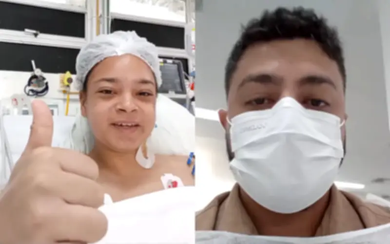 Médico reencontra jovem salva após mordida de tubarão: 'Vai dar tudo certo'