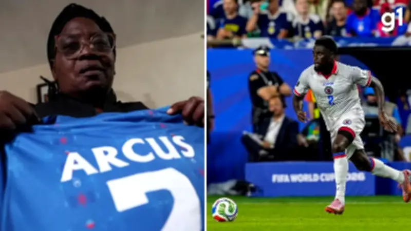 Mãe de jogador do Haiti celebra filho na Copa do Mundo