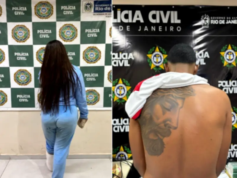 Mãe e filho suspeitos de chefiar tráfico são presos em Cabo Frio