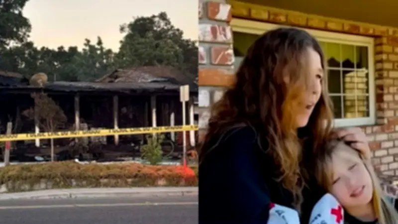 Menina de 10 anos salva seis familiares de incêndio na Califórnia