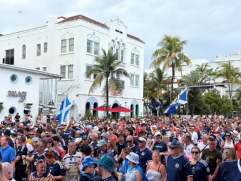 Miami é invadida por torcedores escoceses e decreta Dia do Exército Tartan