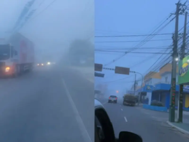 Mossoró amanhece com névoa e 18°C nesta quinta-feira (11)