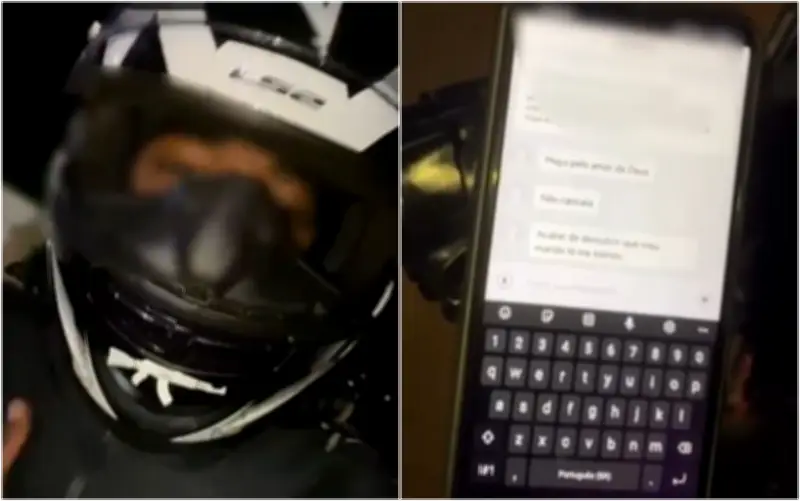 Motociclista leva mulher a motel para flagrar suposta traição do marido