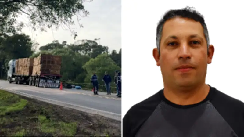 Motociclista morre ao bater em carreta parada na PR-438 no Paraná