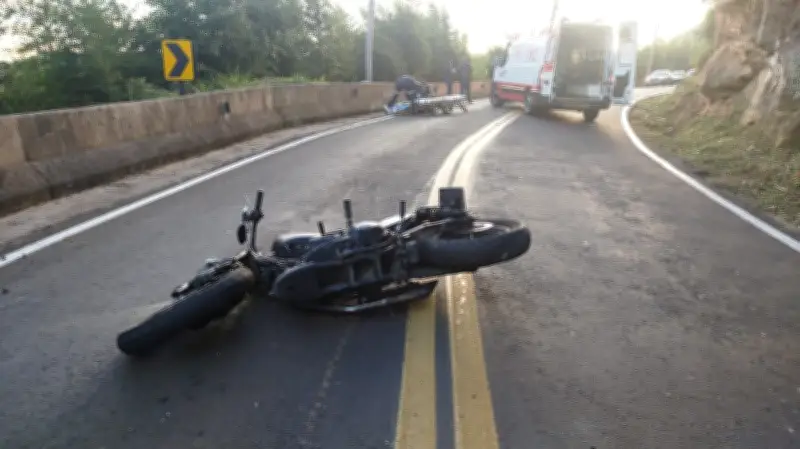 Motociclista morre após acidente no Alto da Serra de São Pedro