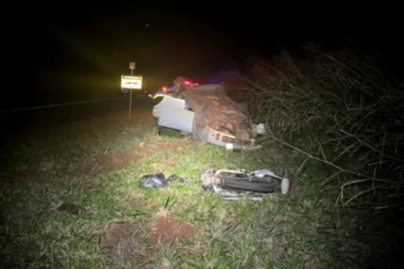 Motociclista morre em acidente na Rodovia SP-421 em Nantes